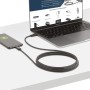 Cable USB Startech A40G2MB-TB4-CABLE Negro 2 m