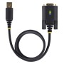 Câble USB Startech 1P3FFCB-USB-SERIAL Noir 1 m