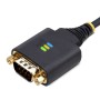 Cable USB Startech 1P3FFCB-USB-SERIAL Negro 1 m