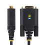 Cable USB Startech 1P3FFCB-USB-SERIAL Negro 1 m