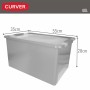 Boîte de rangement Curver Gris Plastique 40 L 55 x 28 x 35 cm (5 Unités)