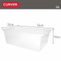 Boîte de rangement avec couvercle Curver Blanc Plastique 26 L 55 x 19 x 35 cm (7 Unités)