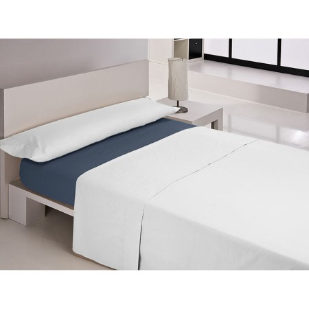Drap housse Happy Home MIX COLORS Bleu Lit de 120 120 x 200 + 30 cm