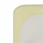 Sábana Bajera Ajustable Happy Home Mix Colors Amarillo Cama de 80