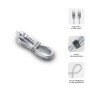 Cable USB-C a USB-C Subblim OPTIMUS Blanco 2 m