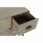 Caisson à Tiroirs DKD Home Decor Naturel Noir MDF (60 x 30 x 56 cm)