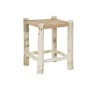 Tabouret DKD Home Decor Naturel Marron (31 x 31 x 40 cm)