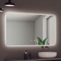 Miroir de salle de bains avec lumière LED Ledimex ITAL007-80 80 x 80 cm