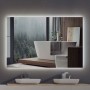 Miroir de salle de bains avec lumière LED Ledimex SUEC006-100 100 x 80 cm