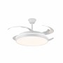 Ventilador de Techo CristalRecord CHARLY L RETRAC Transparente 80 W