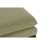 Banc de Pied de Lit DKD Home Decor Noir Vert Polyester Fer (80 x 36 x 35 cm)