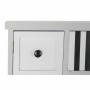 Caisson à Tiroirs DKD Home Decor Rayures Rouge Bois MDF Blanc Jaune Bleu ciel Moderne (115 x 37 x 92 cm)