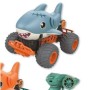 Voiture Télécommandée Bleu Orange 23 x 16 x 18 cm Requin
