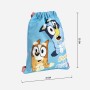 Bolsa Mochila con Cuerdas Bluey Azul 27 x 33 cm