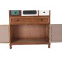Caisson à Tiroirs DKD Home Decor Bois Marron Multicouleur Moderne Bois MDF (90 x 40 x 104 cm)