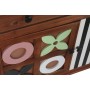 Caisson à Tiroirs DKD Home Decor Bois Marron Multicouleur Moderne Bois MDF (90 x 40 x 104 cm)