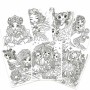 Bloc avec Dessins à Colorier Hape