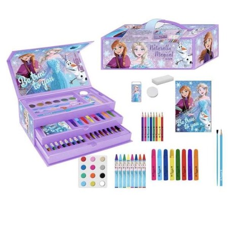 Caja de Actividades para Colorear Frozen Lila