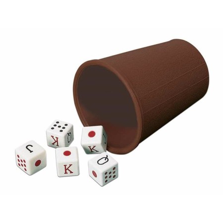 Cubilete con Dados de Póker Cayro