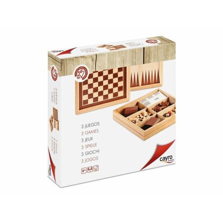 Ensemble de 3 jeux de société Cayro