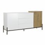 Buffet DKD Home Decor Blanc Noir Métal Marron MDF (164,5 x 40 x 82 cm)