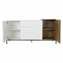 Buffet DKD Home Decor Blanc Noir Métal Marron MDF (164,5 x 40 x 82 cm)