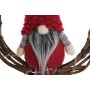 Couronne de Noël DKD Home Decor Multicouleur Bois 30 x 7 x 46 cm (2 Unités)