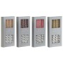 Chandelles DKD Home Decor Bicolore 2 x 2 x 18,5 cm (4 Pièces) (4 Unités)
