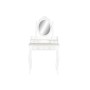 Tocador Home ESPRIT Blanco ABS Espejo Madera MDF 75 x 42 x 140 cm