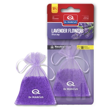 Désodorisant Pour Voiture Dr Marcus Fresh Bag Lavande Parfum Pochette