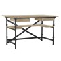 Bureau DKD Home Decor Métal Bois (130 x 70 x 78 cm)