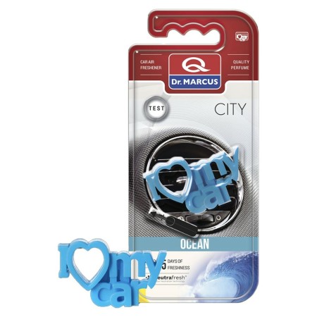 Désodorisant Pour Voiture Dr Marcus City Océan Plastique