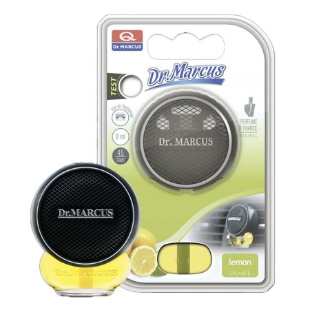 Ambientador para Coche Dr Marcus Speaker Limón 8 ml Plástico Fragancia (8 Unidades)