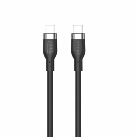 Câble USB-C Hyper HJ4002BKGL Noir 2 m