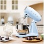 Mixeur/mélangeur de pâte Smeg SMF03PBEU Bleu pastel 4,8 L
