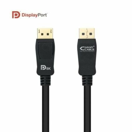 Cable DisplayPort NANOCABLE 10.15.2501 Negro 1 m