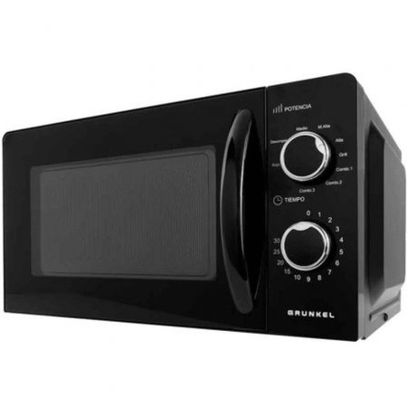 Micro-ondes Grunkel MWG-20NG 20 L Noir Blanc/Noir 700 W