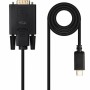 Câble USB NANOCABLE 10.15.5202 Noir 1,8 m