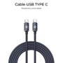 Cable USB-C a USB-C Subblim SUBCAB-C06002 Negro 2 m