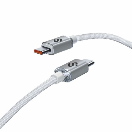 Câble USB-C vers USB-C Subblim SUBCAB-C06010 Blanc 1 m