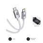 Câble USB-C vers USB-C Subblim SUBCAB-C06011 Blanc 2 m