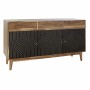 Buffet DKD Home Decor Noir Moderne Naturel (140 x 40 x 76 cm)