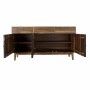 Buffet DKD Home Decor Noir Moderne Naturel (140 x 40 x 76 cm)