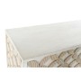 Buffet DKD Home Decor Beige Doré Blanc Laiton Bois de manguier (155 x 43 x 84 cm)