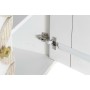 Buffet DKD Home Decor Beige Doré Blanc Laiton Bois de manguier (155 x 43 x 84 cm)