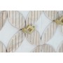 Buffet DKD Home Decor Beige Doré Blanc Laiton Bois de manguier (155 x 43 x 84 cm)