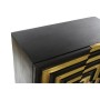 Buffet DKD Home Decor Noir Doré Laiton Bois de manguier (88 x 42 x 112 cm)