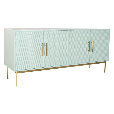 Buffet DKD Home Decor Métal Bois Turquoise (180 x 51 x 83 cm)