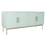Buffet DKD Home Decor Métal Bois Turquoise (180 x 51 x 83 cm)