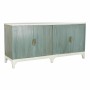 Buffet DKD Home Decor Turquoise Beige Métal Bois (180 x 50 x 85 cm)